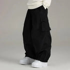 Lightweight Baggy Snow Pants for Ski & Snowboard-Frozenoir-Black-m-