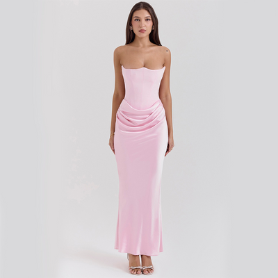 FN-012: Moonveil Strapless Dress