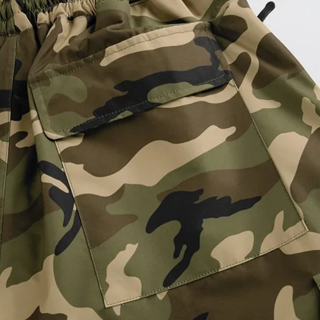 Camouflage Baggy Snowboard Pants Men - Wide Ski Pants for Winter Sports
