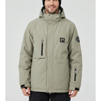 Men's Ski Jacket - Water-Resistant & Warm for Ski & Snowboard