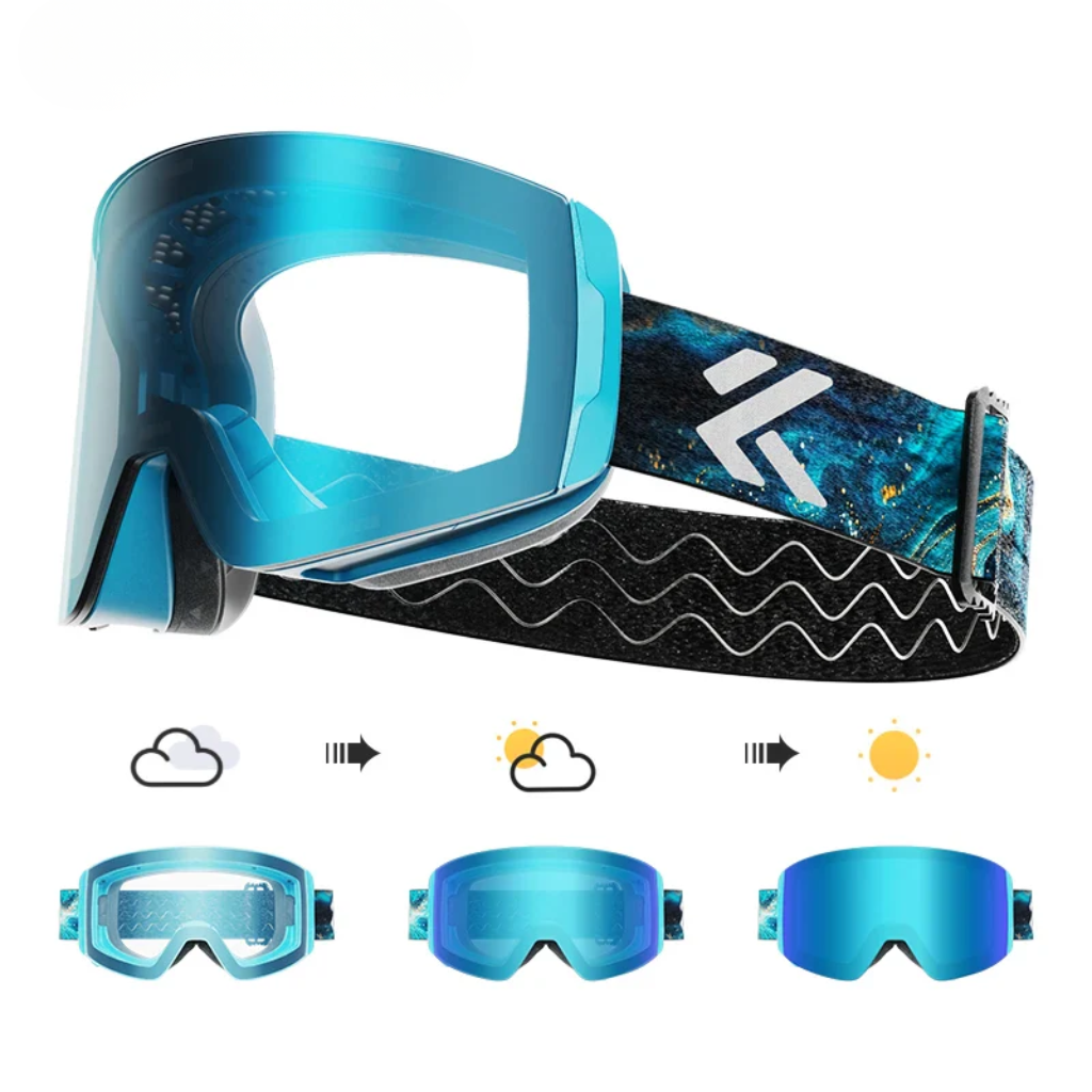 photochromic lenses ski goggles Finish:DIY Kit Gravel/Cyclocross With its Overstrap compatibility Double Fahrradtasche New Looxs