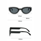 Retro Sunglasses for Women - Vintage Glasses in 90s Style