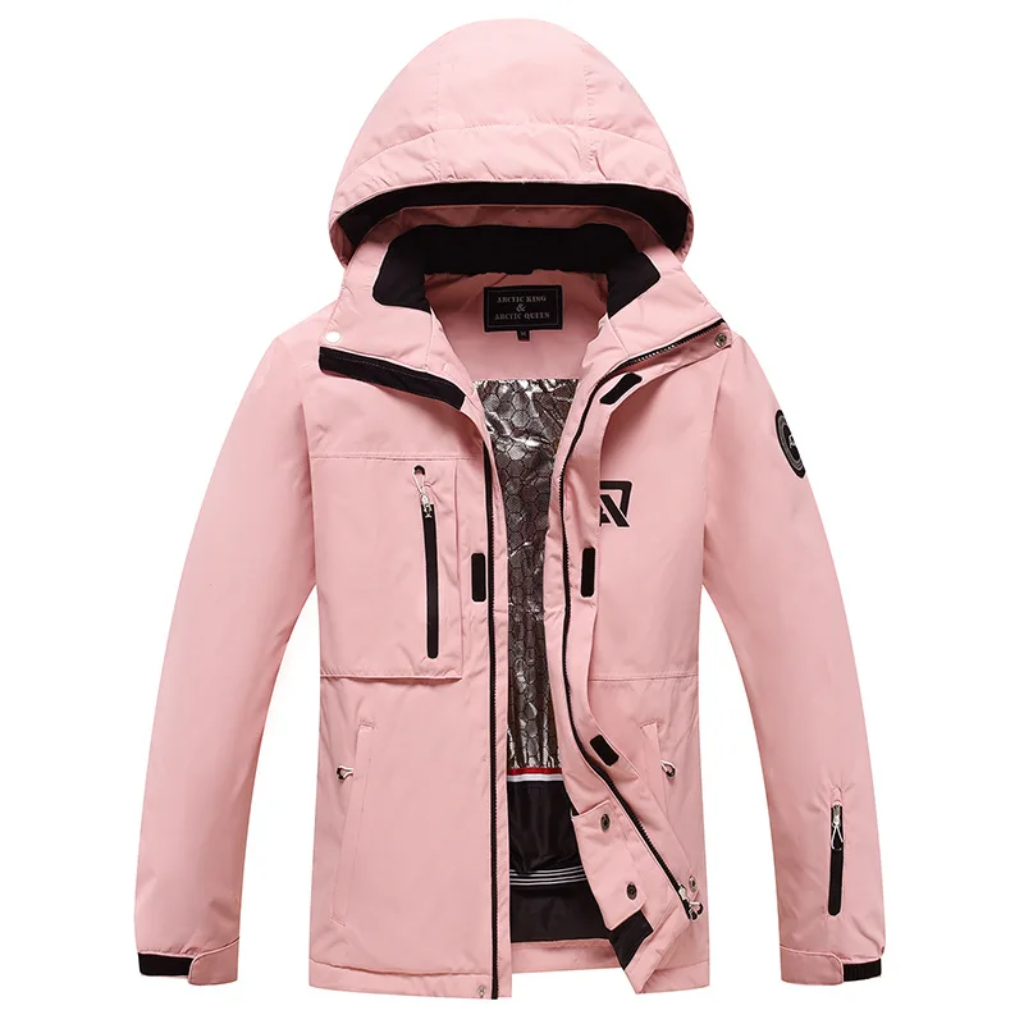 Women's Ski Jacket - Water-Resistant & Warm for Ski & Snowboard